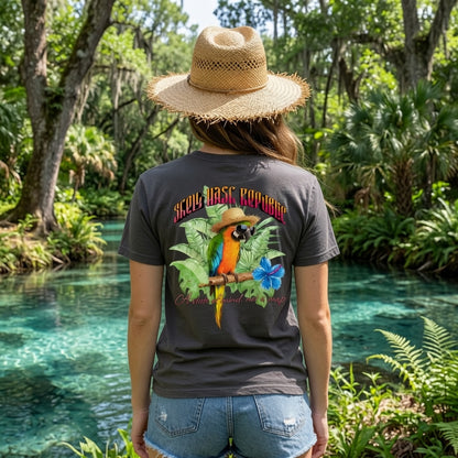 Shell Hash Republic - Comfort Colors Pepper T-Shirt |Toucan Paradise